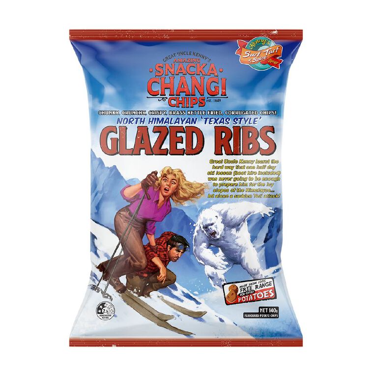 SnackaChangi Texas Style Ribs 140g, , hi-res