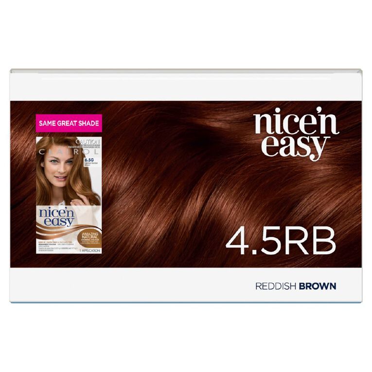 Clairol Nice n Easy 4.5RB Reddish Brown, , hi-res