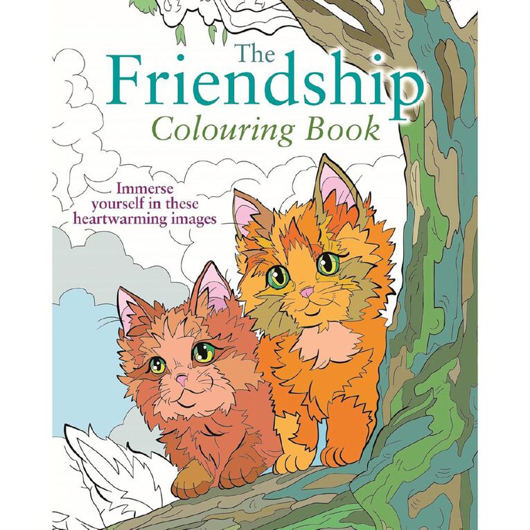 The Friendship Colouring Book by Tansy Willow, , hi-res