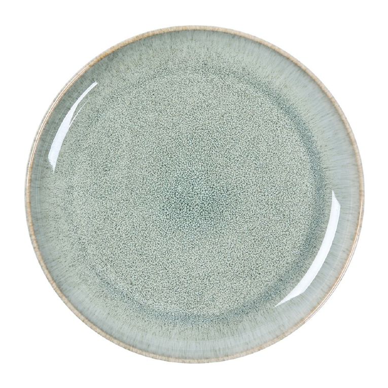 Living & Co Kai Glazed Dinner Plate Green, , hi-res