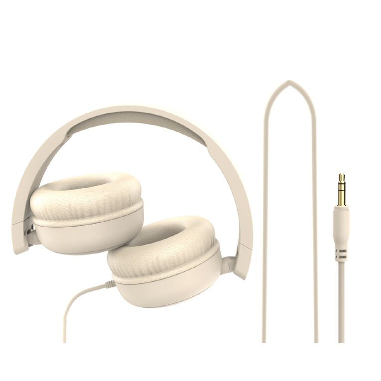 Veon 3.5mm Wired Headphones VNQ602BONE, , hi-res