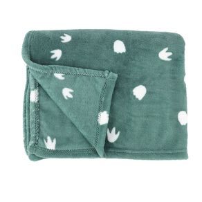Living & Co Kids Coral Fleece Throw Dinosaur 127cm x 152cm