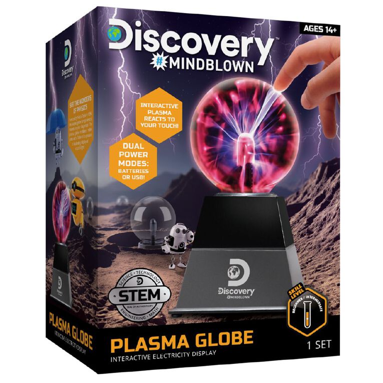 Discovery Kids Mindblown Plasma Globe, , hi-res