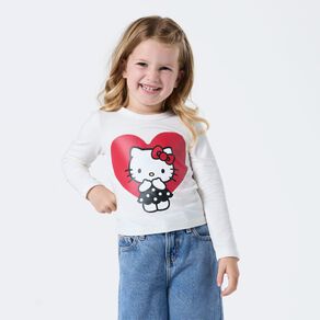 Hello Kitty Long Sleeve Fitted Top