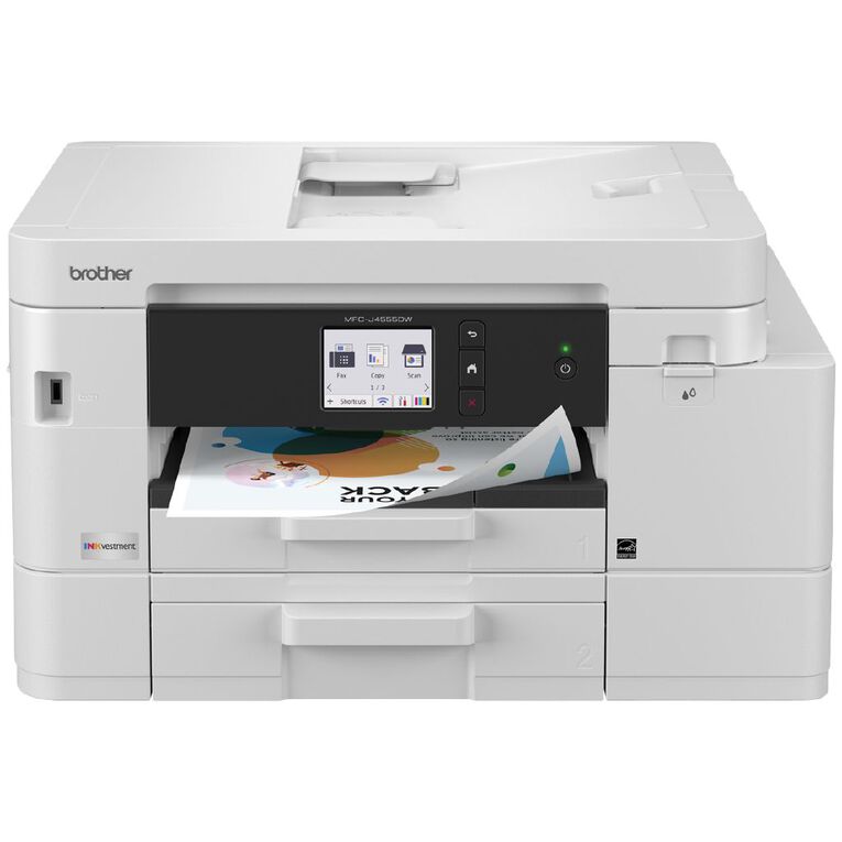 Brother Inkvestment MFC-J4555DW Colour Multi-Function A4 Inkjet Printer, , hi-res