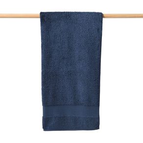 Living & Co Hotel Bath Towel Navy 65cm x 135cm
