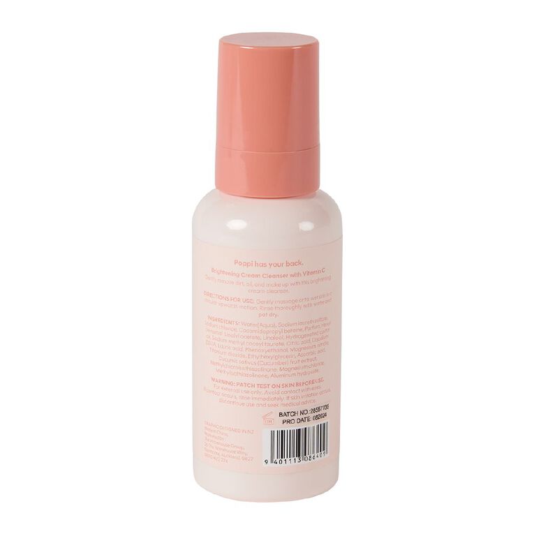 Poppi Vitamin C Cream Cleanser, , hi-res
