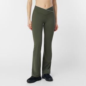 Active Intent Women's Wrap Front Flare Leggings