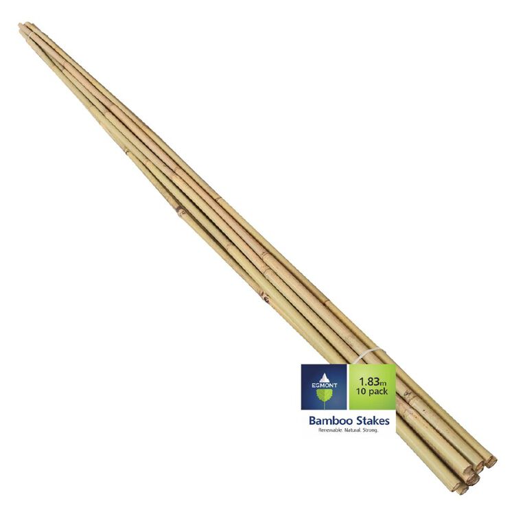 Egmont Natural Bamboo 1.83m 10 pack, , hi-res