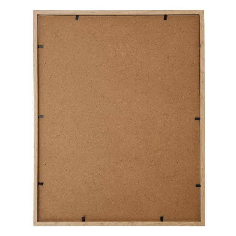 Living & Co Box Frame Natural 8in x 10in, Natural, hi-res