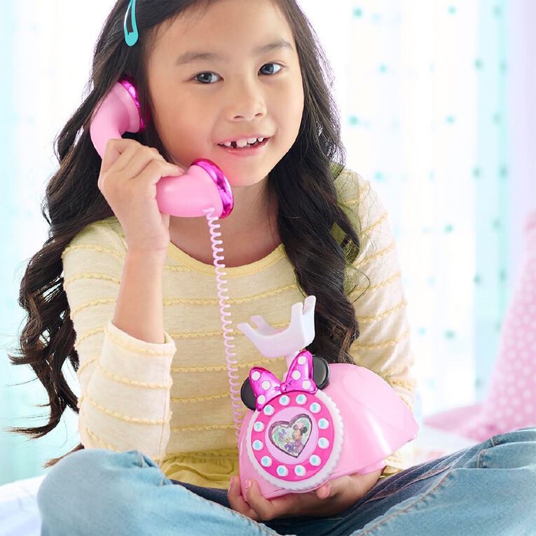 Minnie Mouse Ring Me Rotary Phone, , hi-res