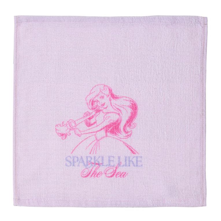 Disney Princess Face Towel Pink 30cm x 30cm, , hi-res
