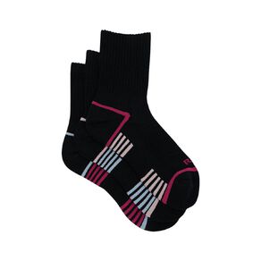 Rio Women's Active Mid Crew Socks 3 Pack