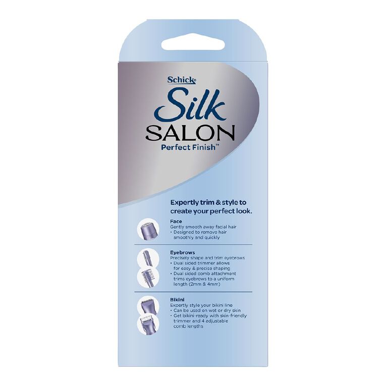 Schick Hydro Silk Facial Trimmer Perfect Finish Kit, , hi-res
