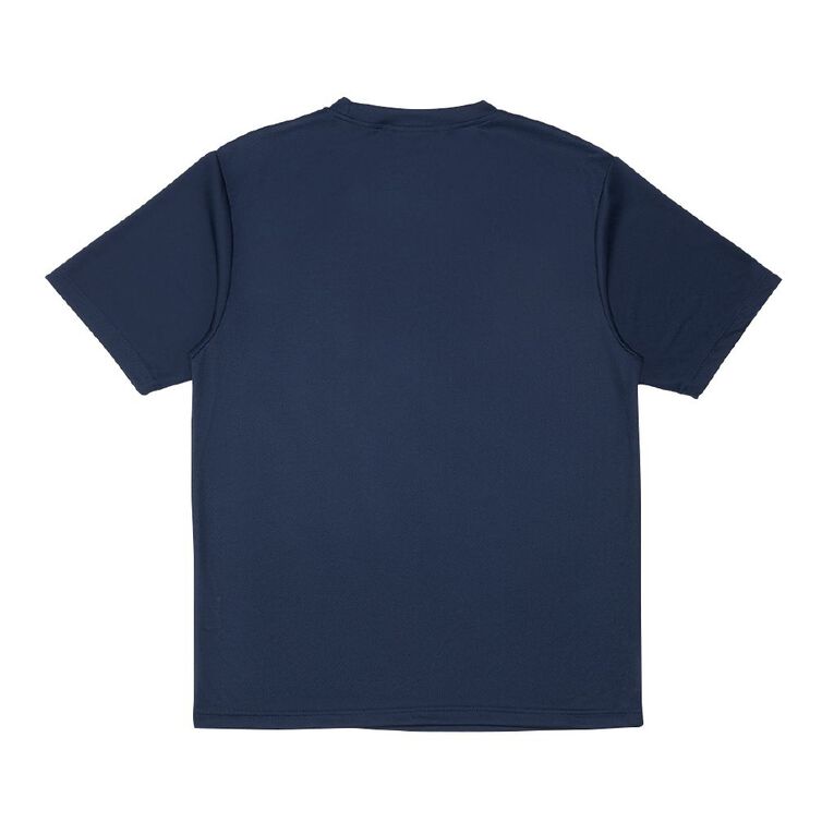 Schooltex Adults Plain Breezeway Tee, Navy, hi-res