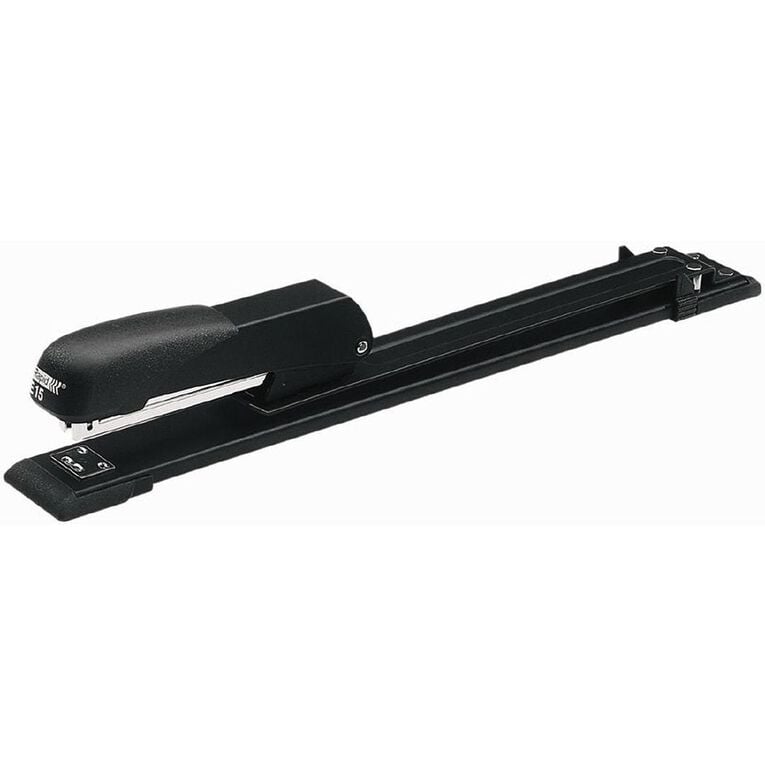 Rapid Stapler Long Arm E15 20 Sheet Black, , hi-res