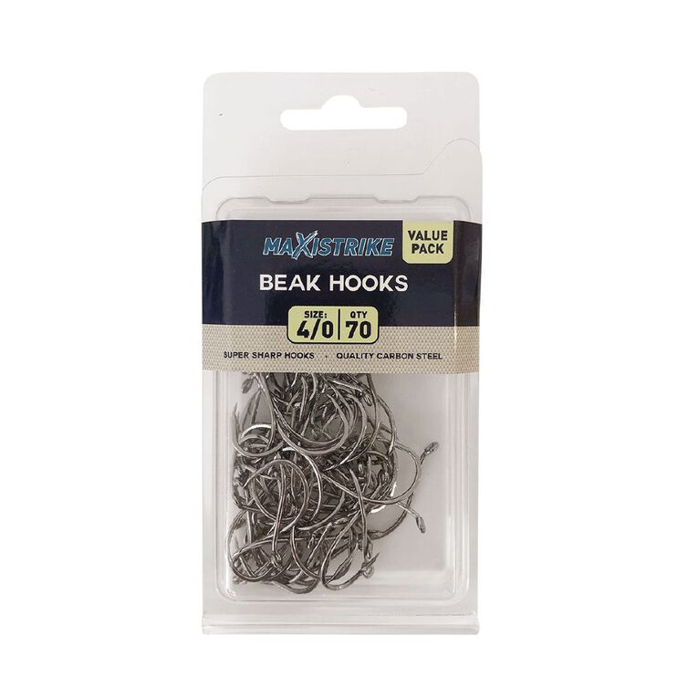 Maxistrike 4/0 Beak Hook Value Pack (70 per pack), , hi-res