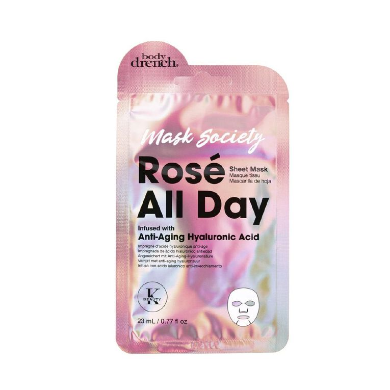 Mask Society Individual Rose All Day Sheet Mask, , hi-res