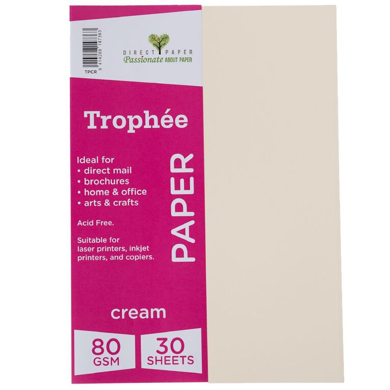 Trophee Paper 80gsm 30 Pack, , hi-res