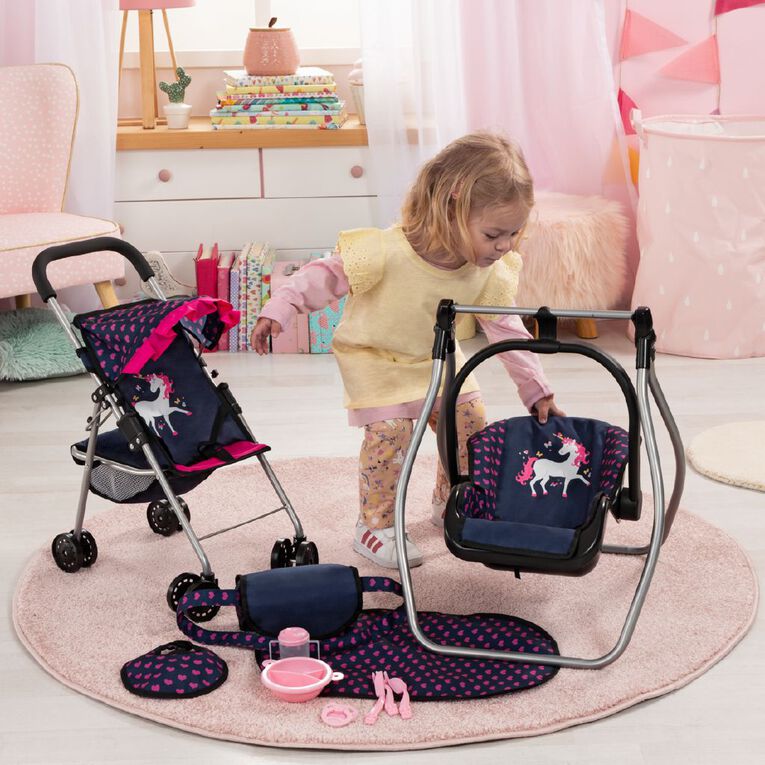 Bayer Dolls Stroller Set, , hi-res