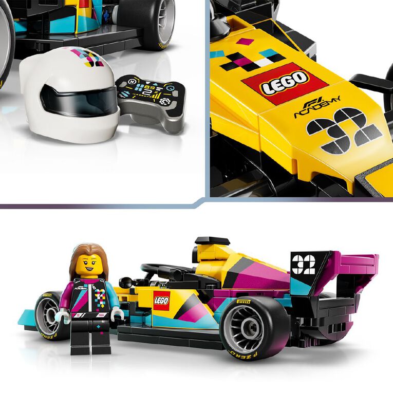 LEGO Speed Champions F1 ACADEMY LEGO Race Car 77258, , hi-res