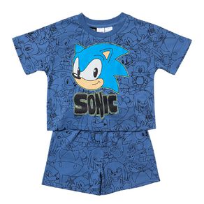 Sonic Boys' Tee and Short Pyjama Set
