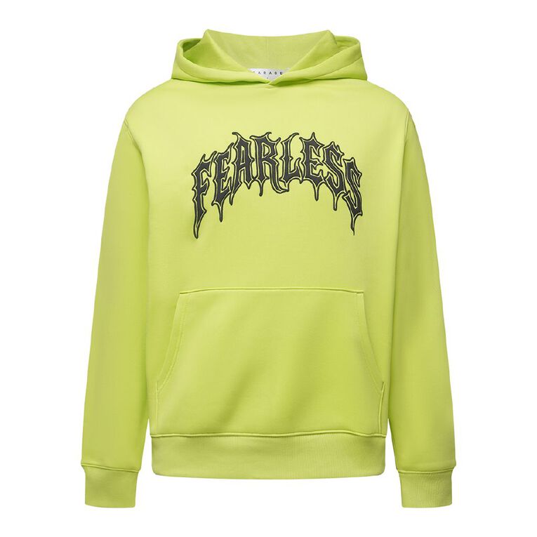 Garage Men's Hooded Sweat Graphic, Green Mid, hi-res