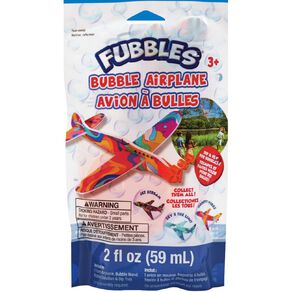 Fubbles Bubble Airplane Assorted