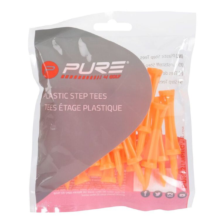 Golf Step Tees 69mm 20 Piece, , hi-res
