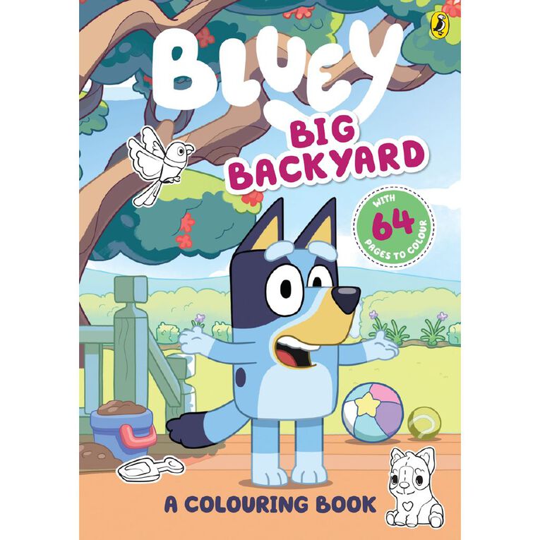 Bluey: Big Backyard Colouring Book, , hi-res