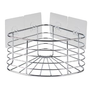 Living & Co Shower Caddy Corner Silver