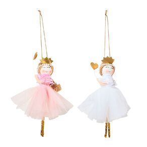 Wonderland Angel Christmas Tree Decoration Assorted
