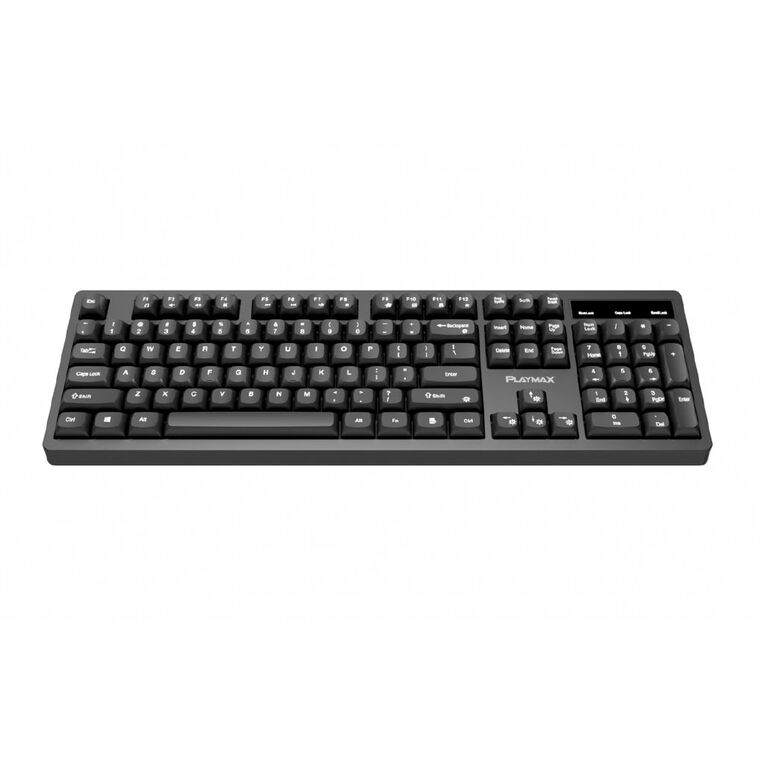 Playmax RGB Membrane Gaming Keyboard Black, , hi-res