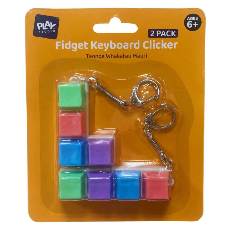 Play Studio Fidget Keyboard Clicker 2 Pack Assorted, , hi-res