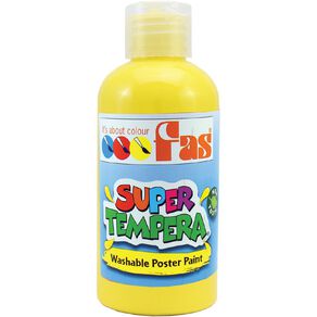 FAS Paint Super Tempera 250ml Yellow Mid