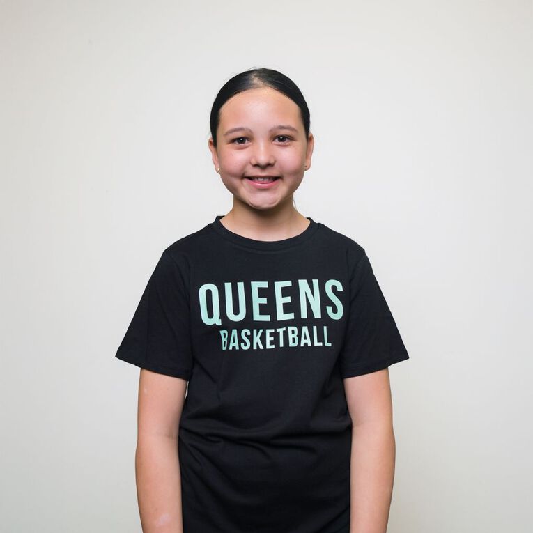 Young Original Kids' Tokomanawa Queens Tee, Black, hi-res