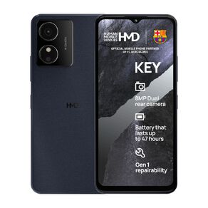 HMD 4G Key Locked with Spark + Skinny SIM Midnight Black