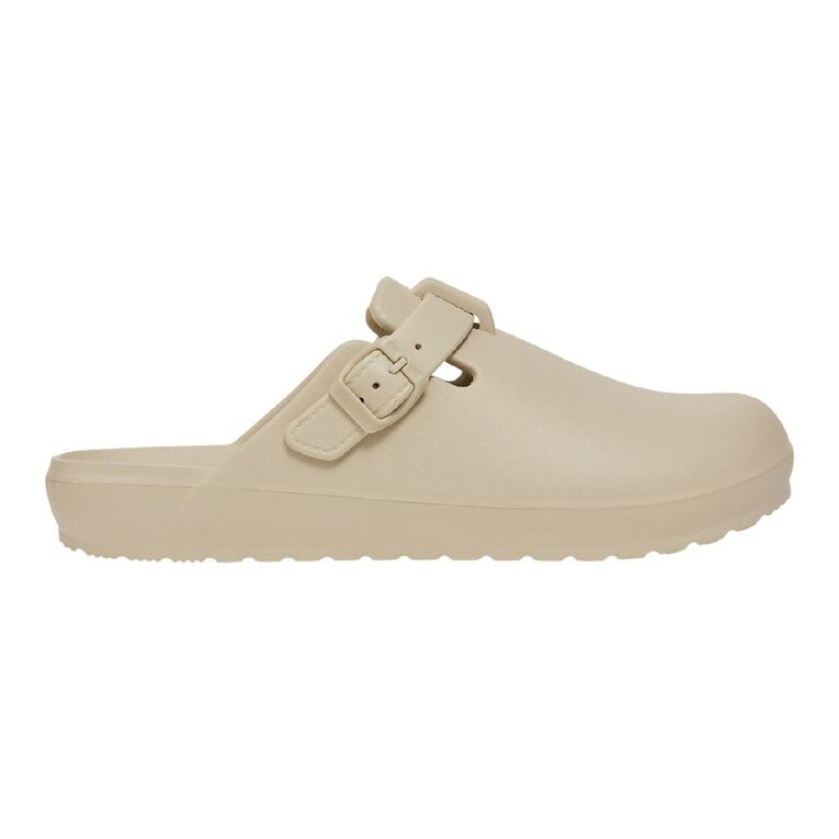 H&H Men's Comfort Mules, Beige, hi-res