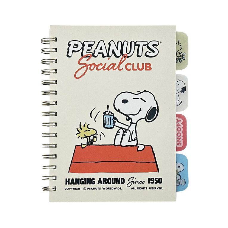 Peanuts A5 Spiral Notebook, , hi-res