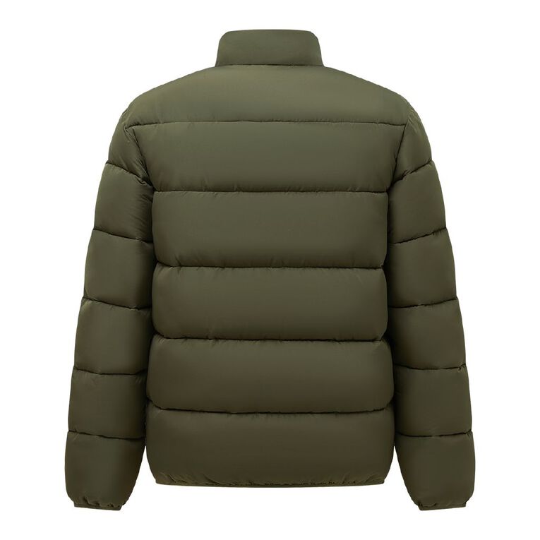H&H Men's Puffer Jacket, Green Dark, hi-res