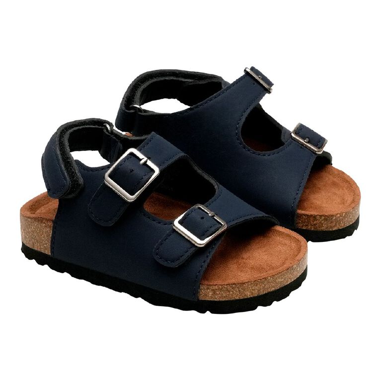 Young Original Junior Kids' Raffy Sandals, Navy, hi-res