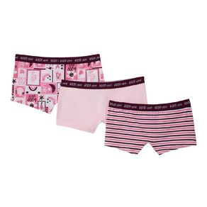 H&H Girls' Shortie 3 Pack