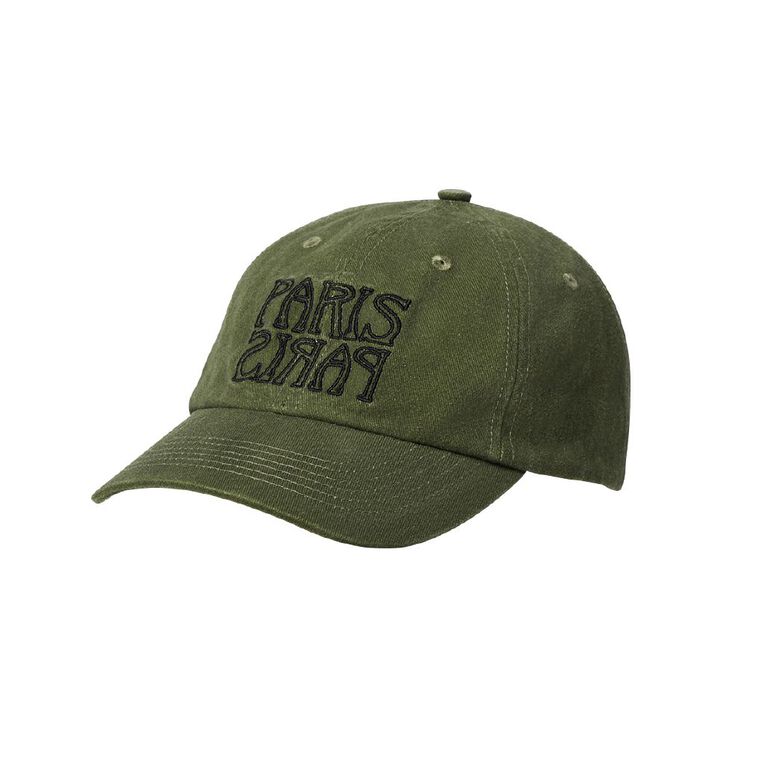H&H Women's Slogan Cap, Green Dark, hi-res