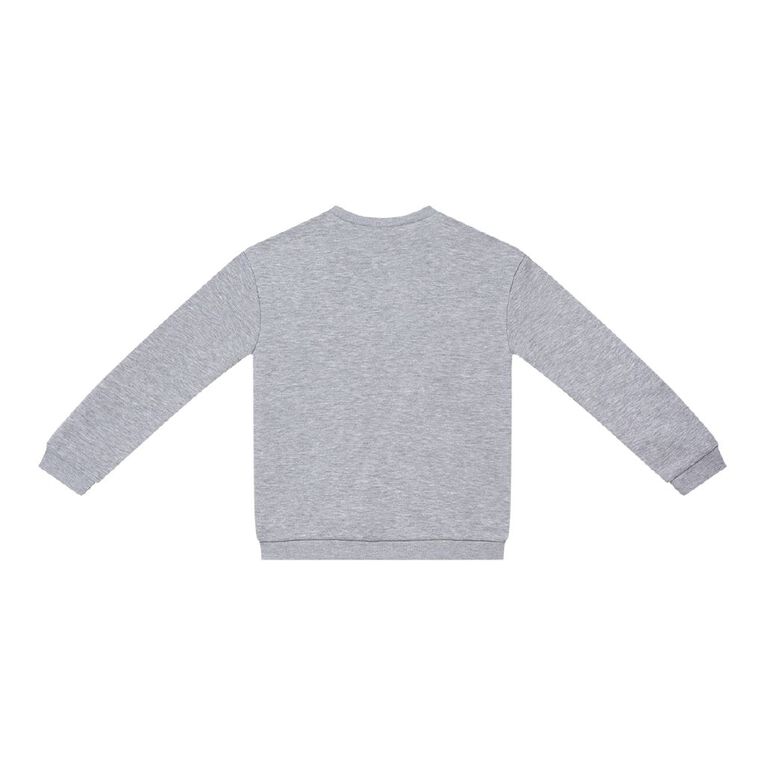 Young Original Basic Crew Sweatshirt, Grey Mid, hi-res