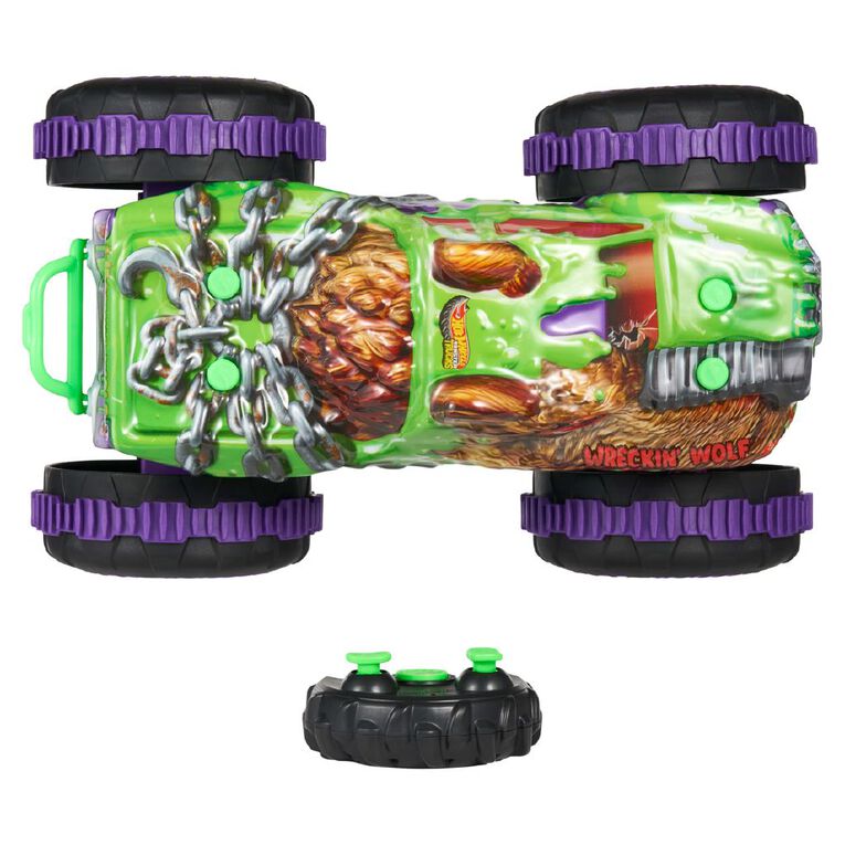 Hot Wheels Monster Trucks Mutant Chaon 1:15 Wrekin Wolf RCl, , hi-res