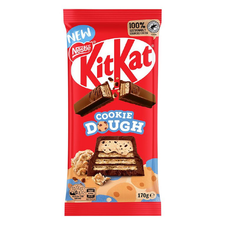 KitKat Cookie Dough Block 170g, , hi-res