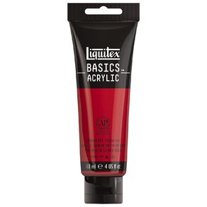 Liquitex Basics Acrylic 118ml Cadmium Red Medium Hue
