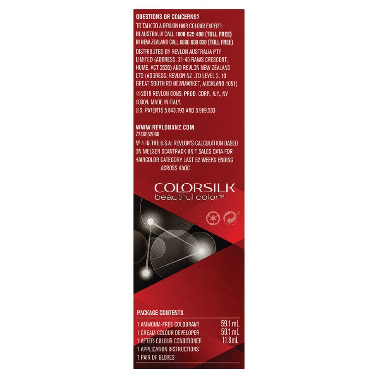 Revlon Colorsilk Hair Colour Dark Ash Blonde 60, , hi-res