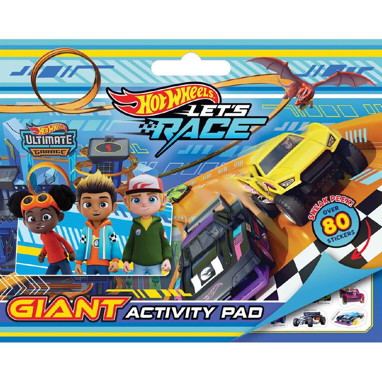 Hot Wheels Let's Race: Giant Activity Pad, , hi-res