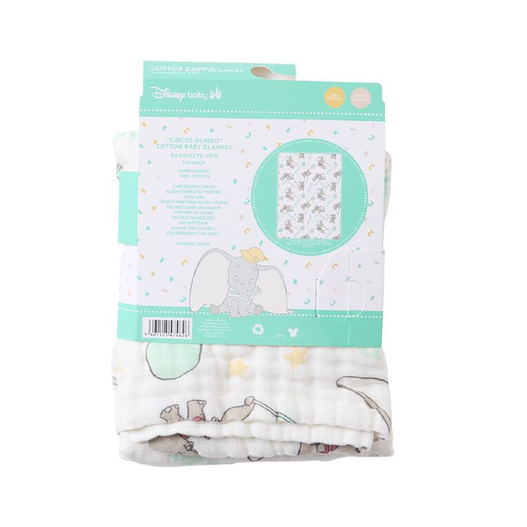 Dumbo Cotton Blanket, , hi-res
